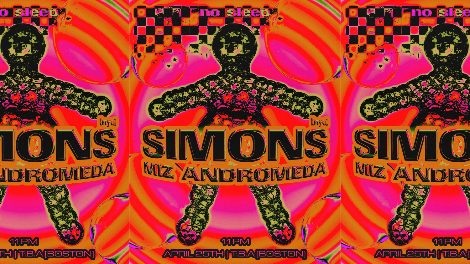 No Sleep: Simons (Nyc) & Miz Andromeda