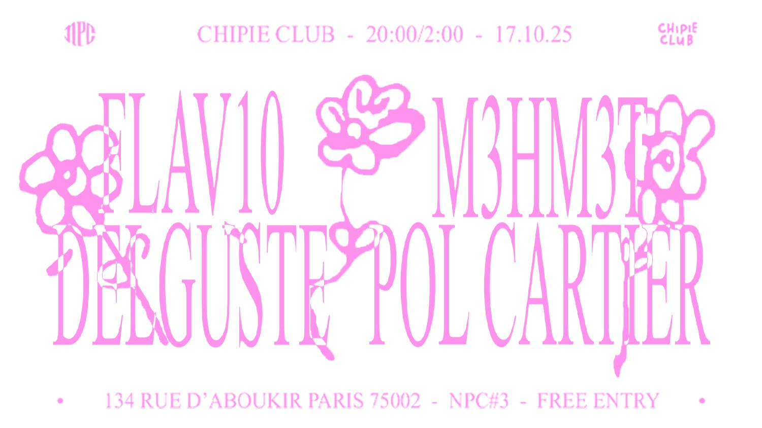Npc Session #3 X Chipie Club