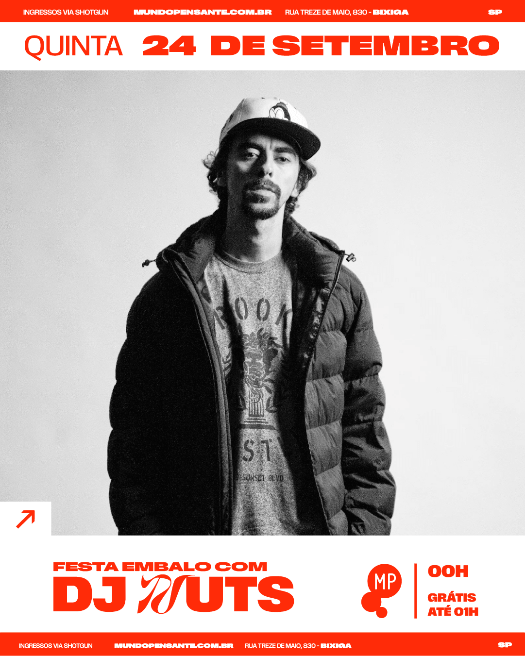 24/9 - Embalo Com Dj Nuts No Mundo Pensante