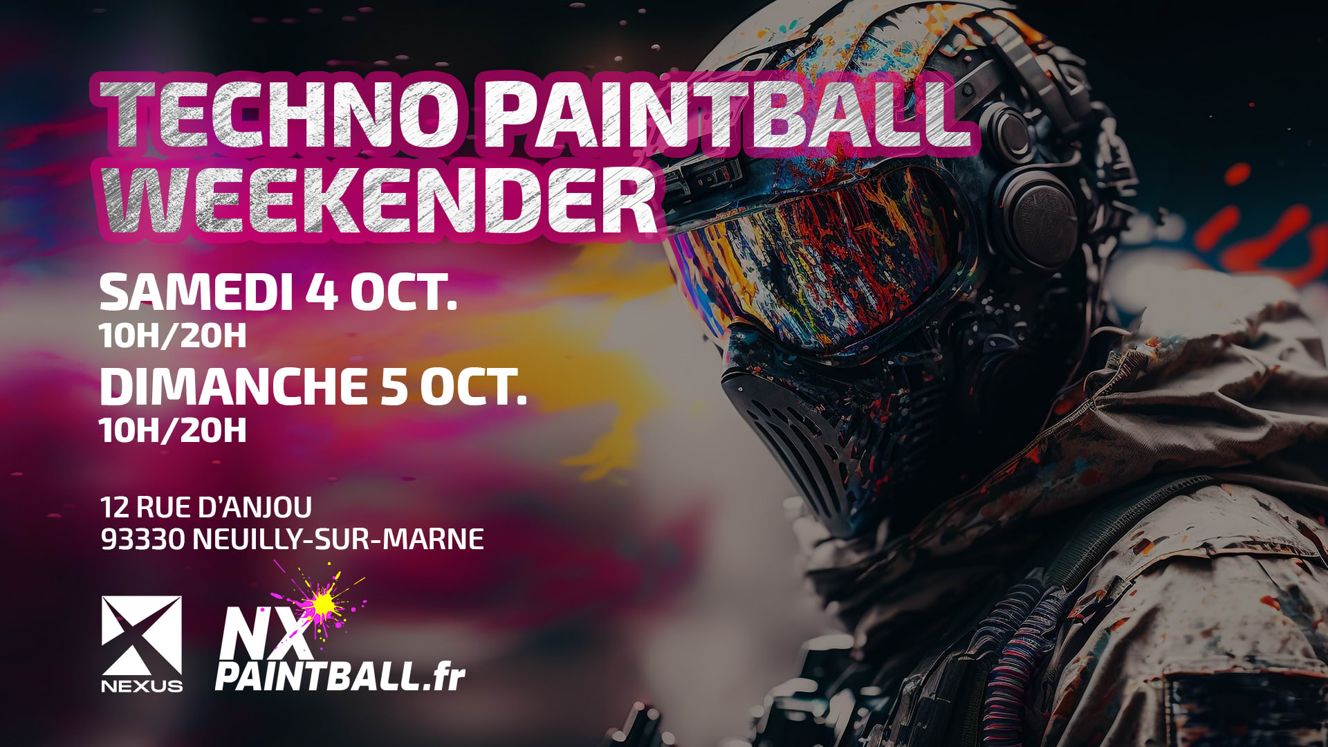 Nexus X Nx Paintball : Techno Paintball Weekender