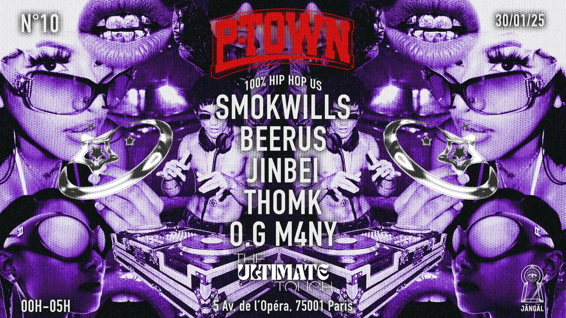 P-Town X Ultimate Touch: Hip Hop Party