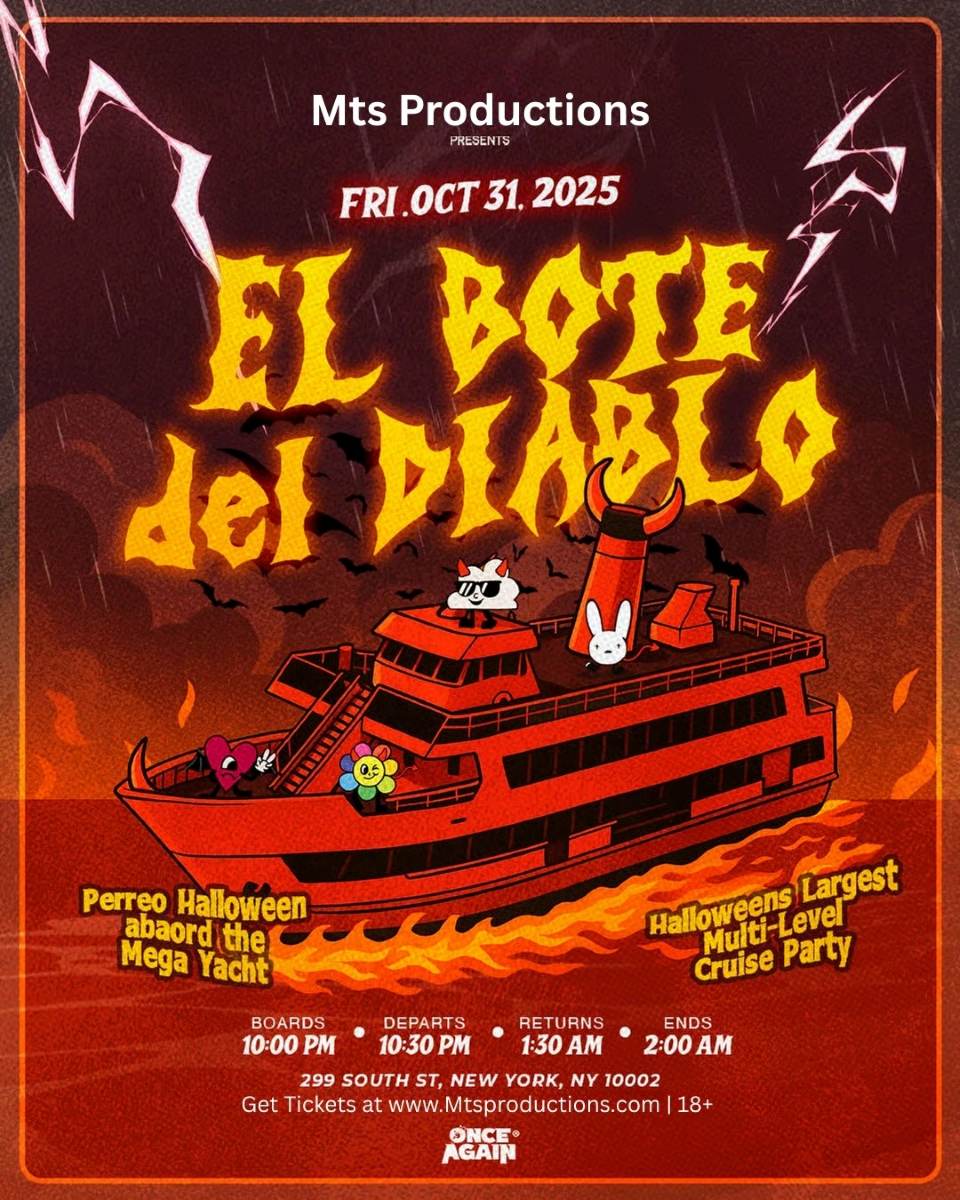 El Bote Del Diablo: Hell On Water– Halloween Yacht Party Nyc