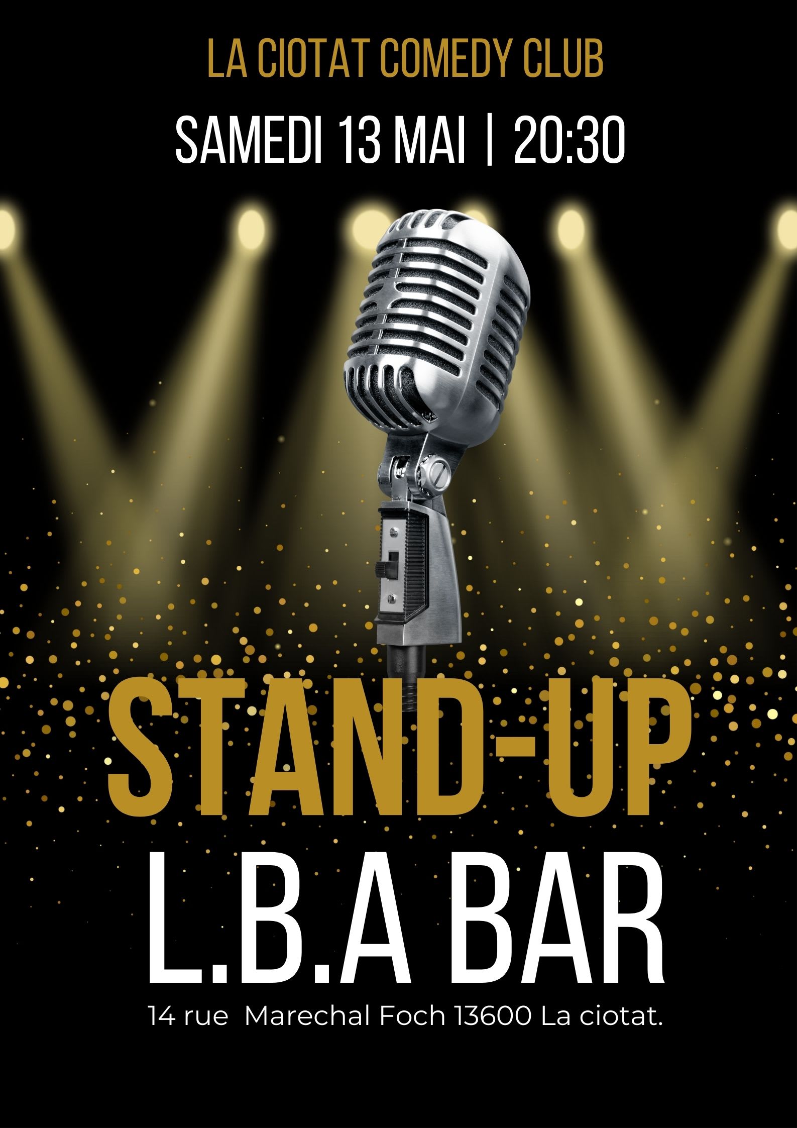 Soirée Stand-Up Lba Bar