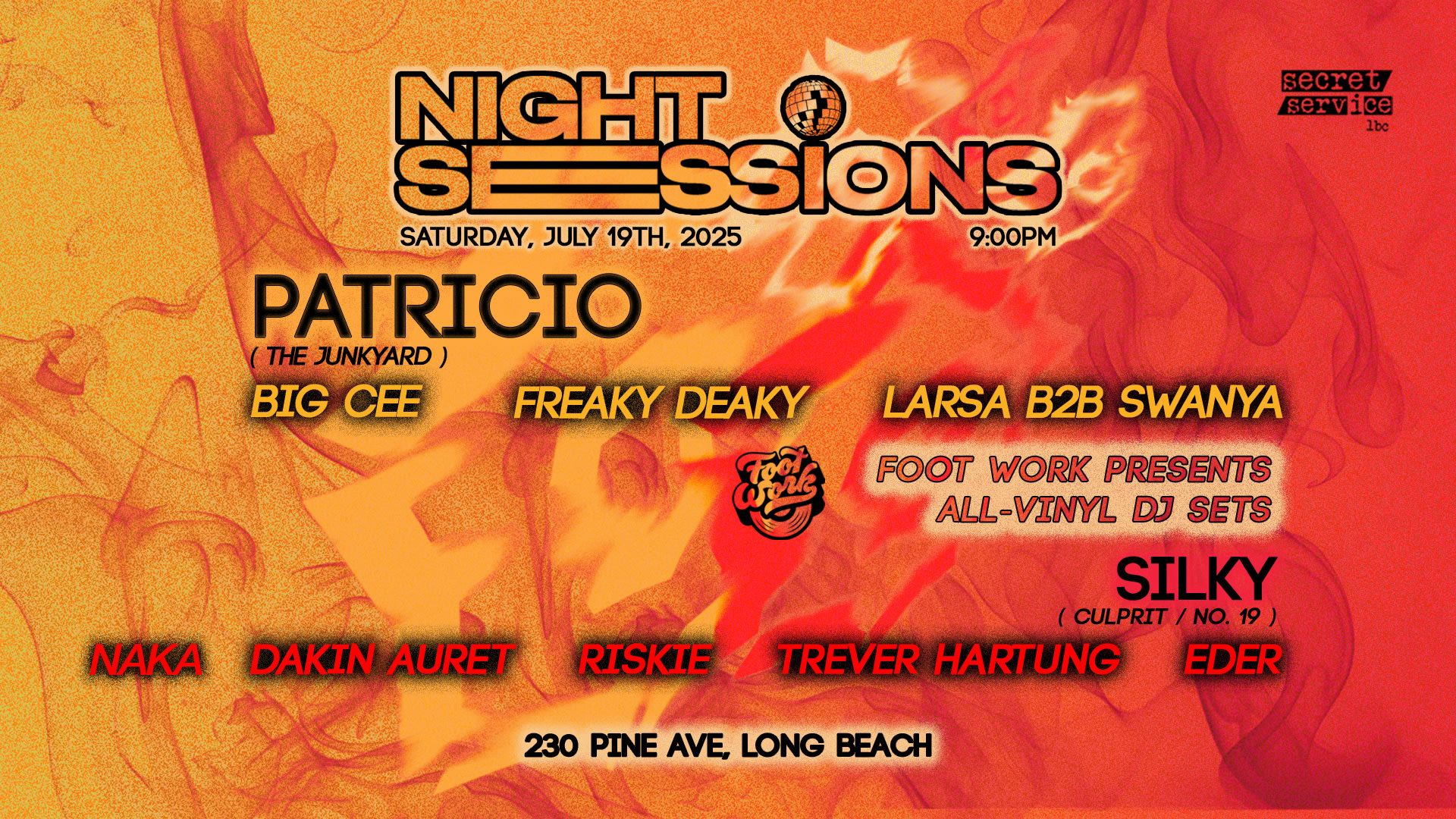 Long Beach Afters Feat: Patricio - Silky - Foot Works