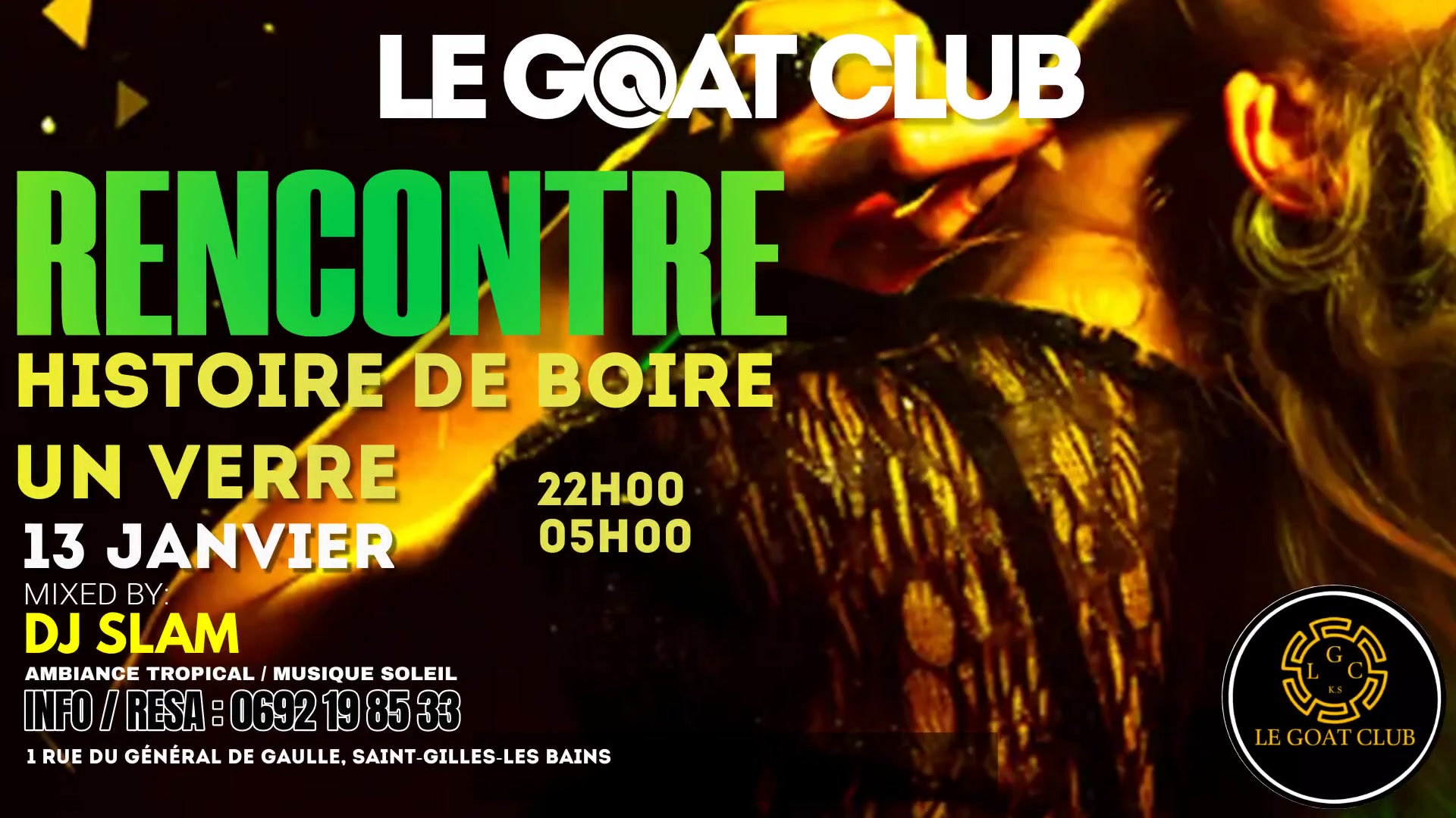 Soiree Rencontre Au Goat Club