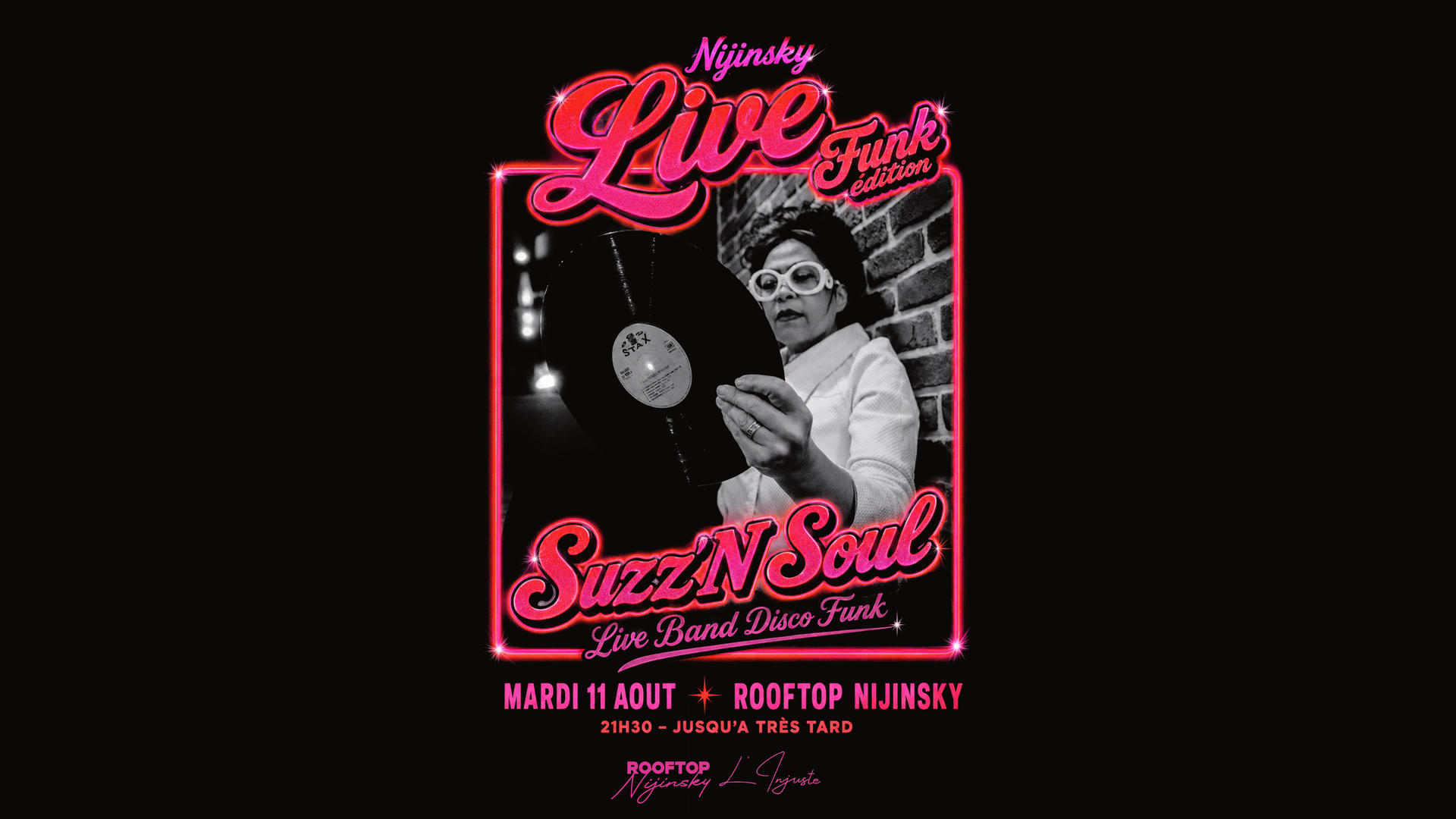 Nijinsky Live - Funk Edition Rooftop Théatre Du Chatelet