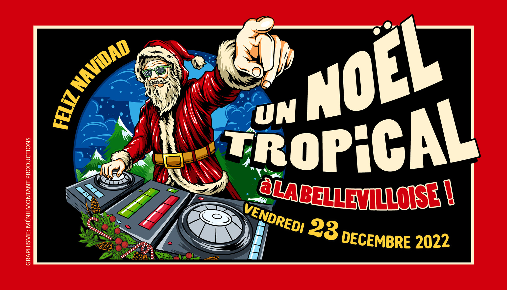 Noël Tropical À La Bellevilloise | 23.12.22