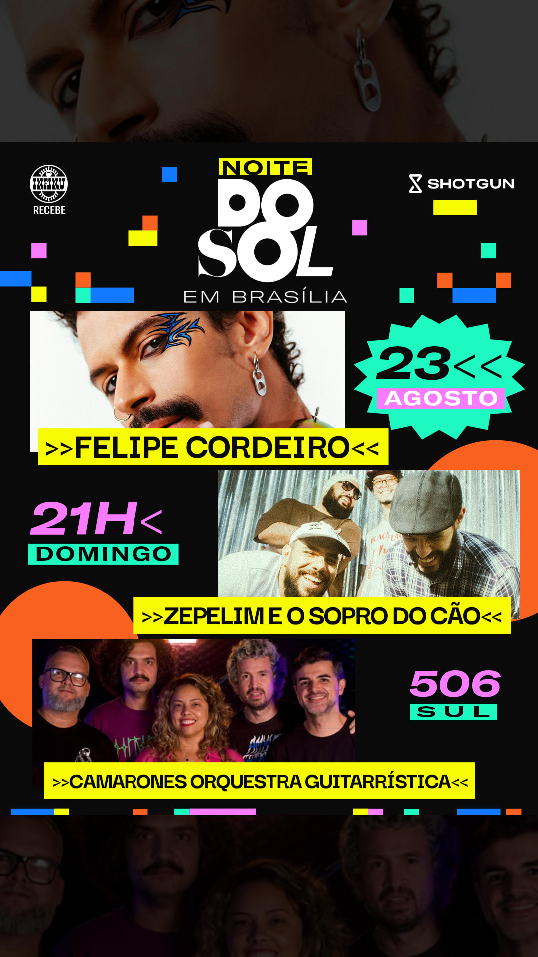 Noite Do Sol Em Brasília Com Felipe Cordeiro E Cia