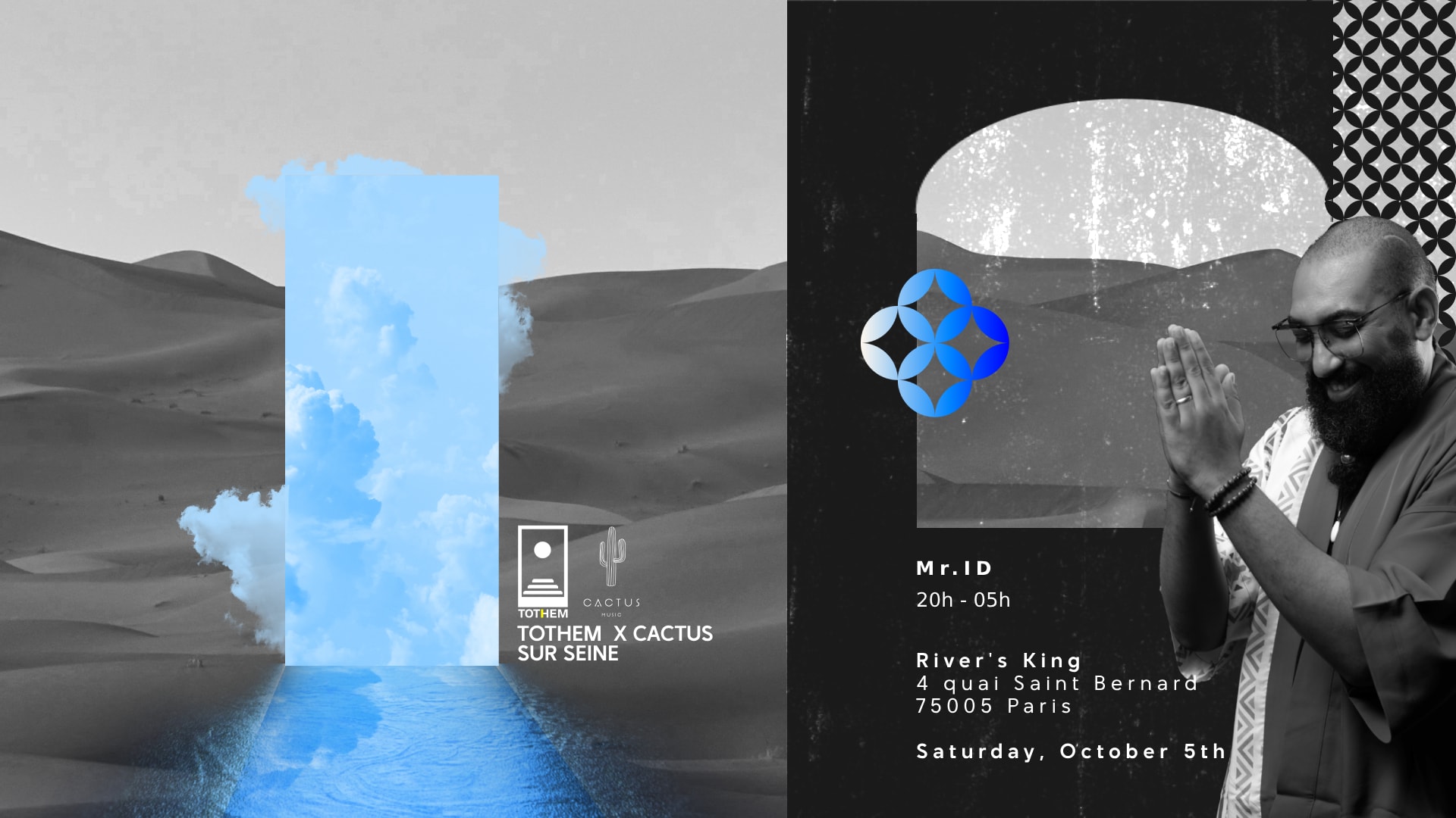Tothem X Cactus Sur Seine | Croisière & Club | Mr.Id