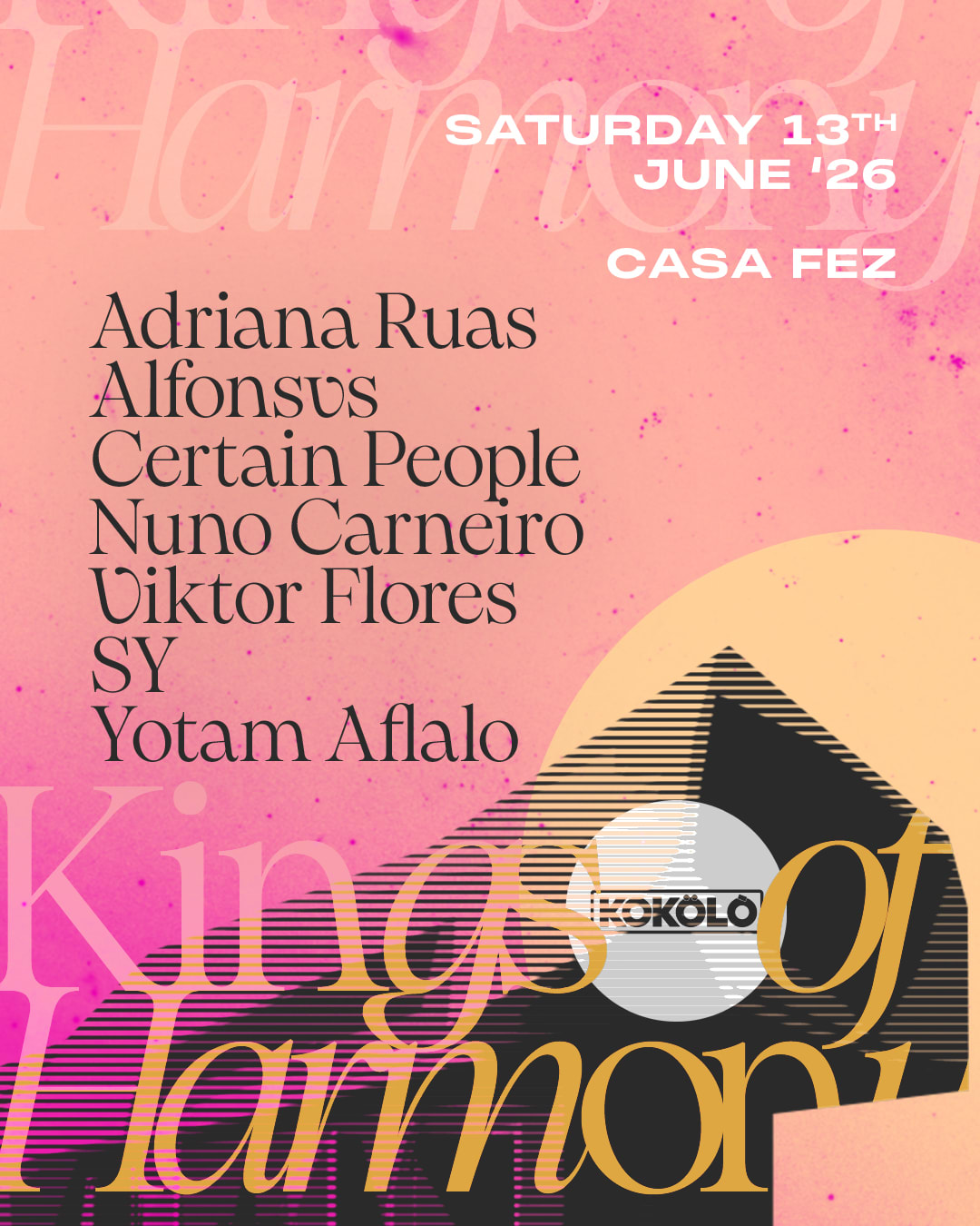 Primavera Non-Official After - Kokölò & Kings Of Harmony