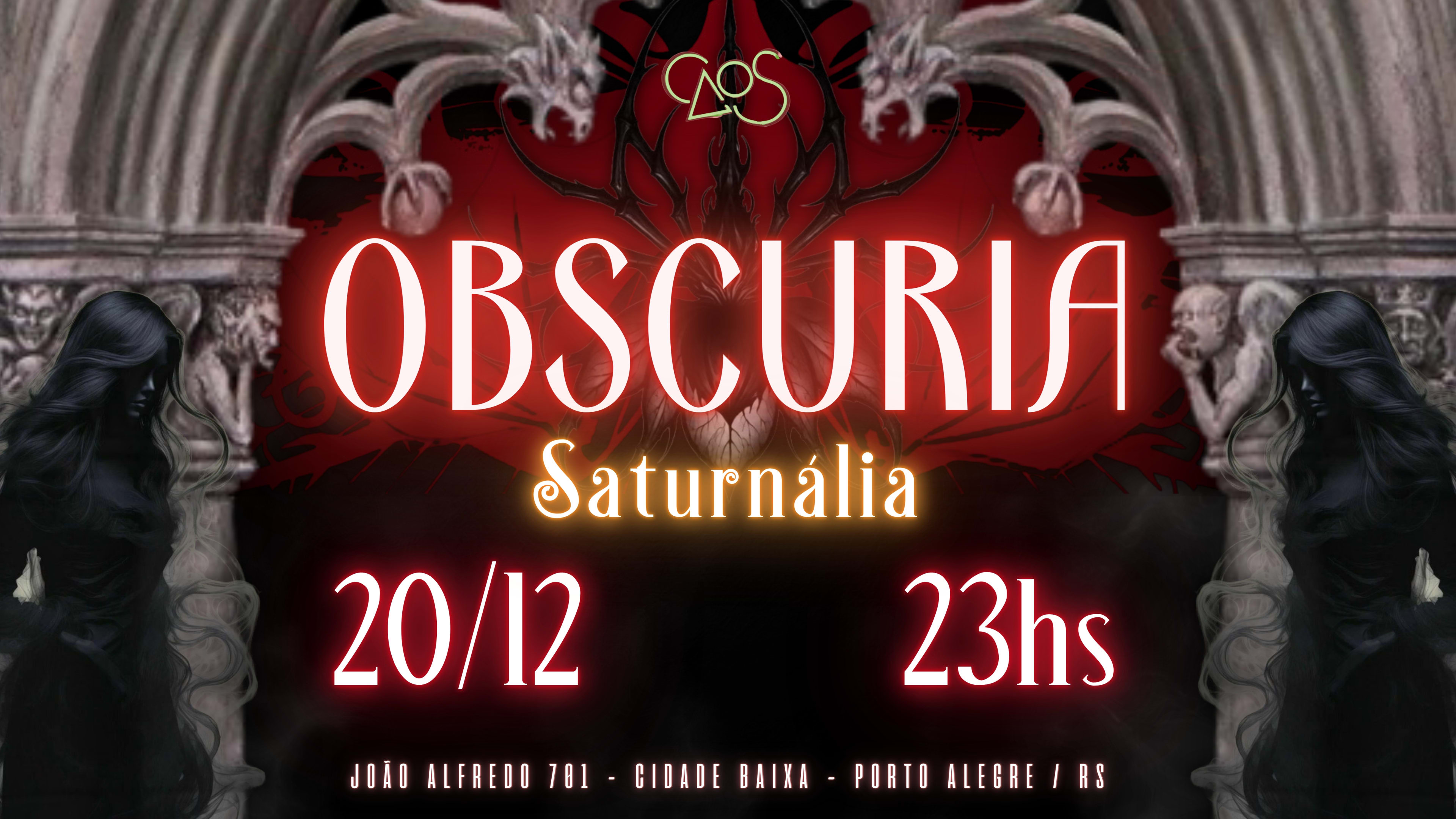 Obscuria Party Saturnália