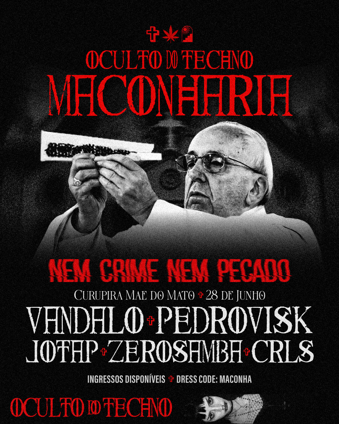 Oculto Do Techno: Maconharia