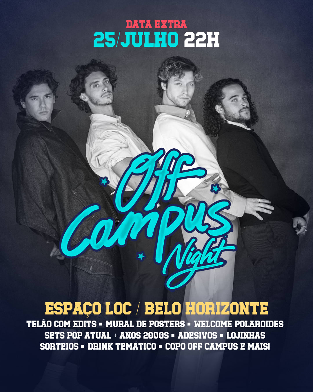 Off Campus Night Em Belo Horizonte (Data Extra)