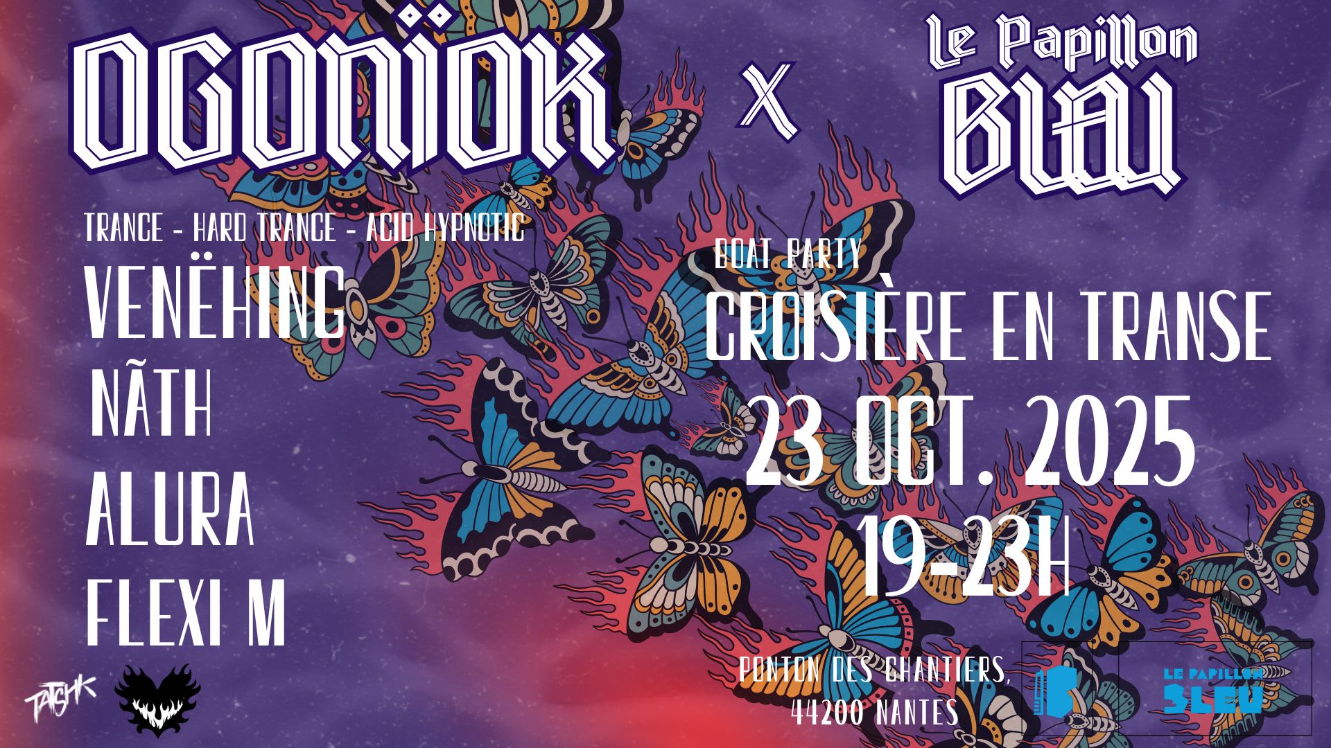 Ogonïok X Le Papillon Bleu - Croisière En Transe