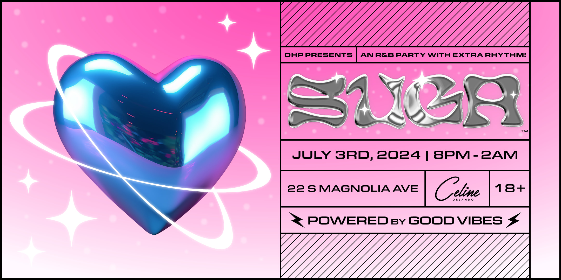Ohp Presents: Suga... An R&B Party With Extra Rhythm!