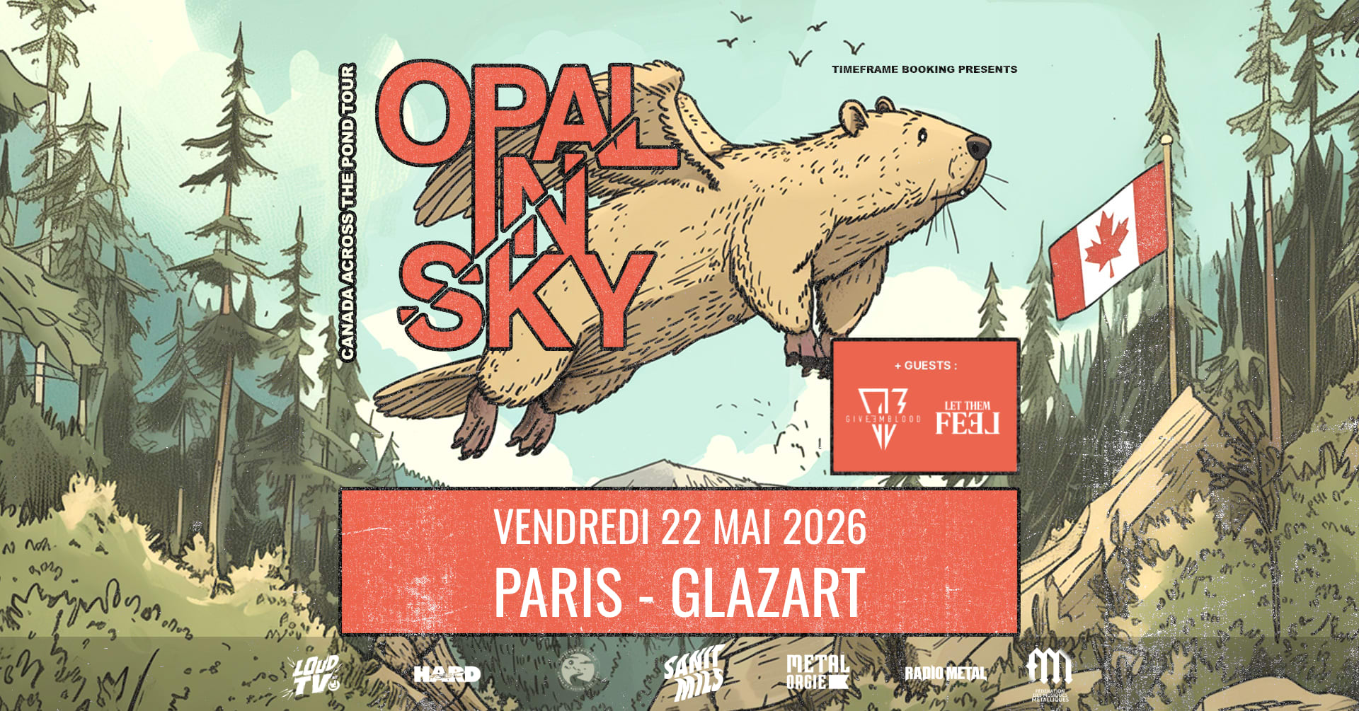 Opal In Sky + Guests : Give’Em Blood & Let Them Feel