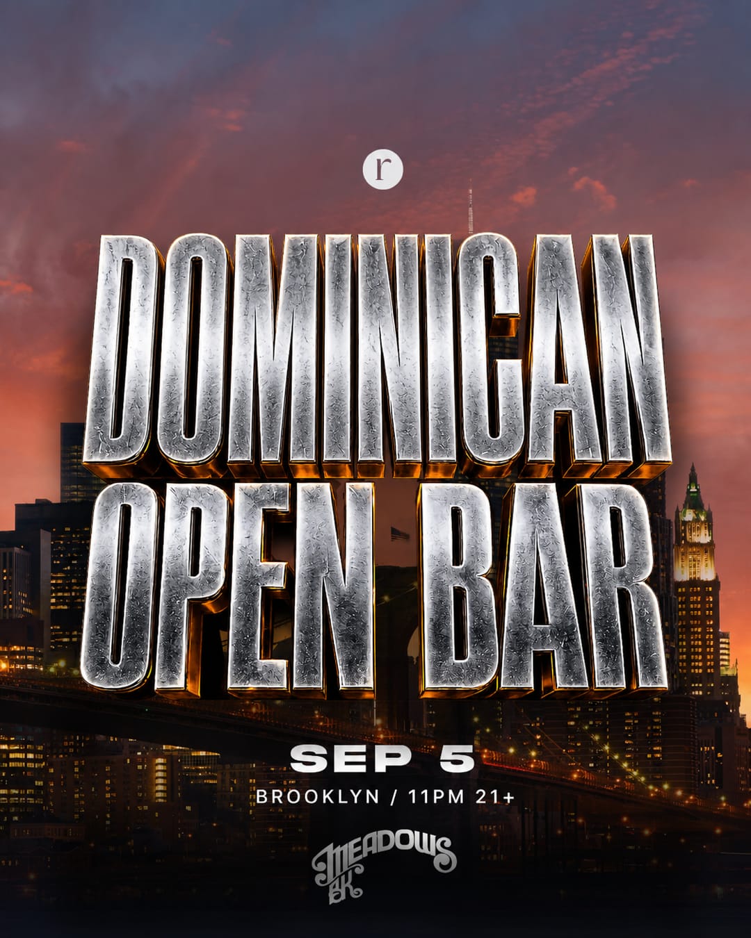 Dominican Open Bar 🇩🇴🍹 (21+)