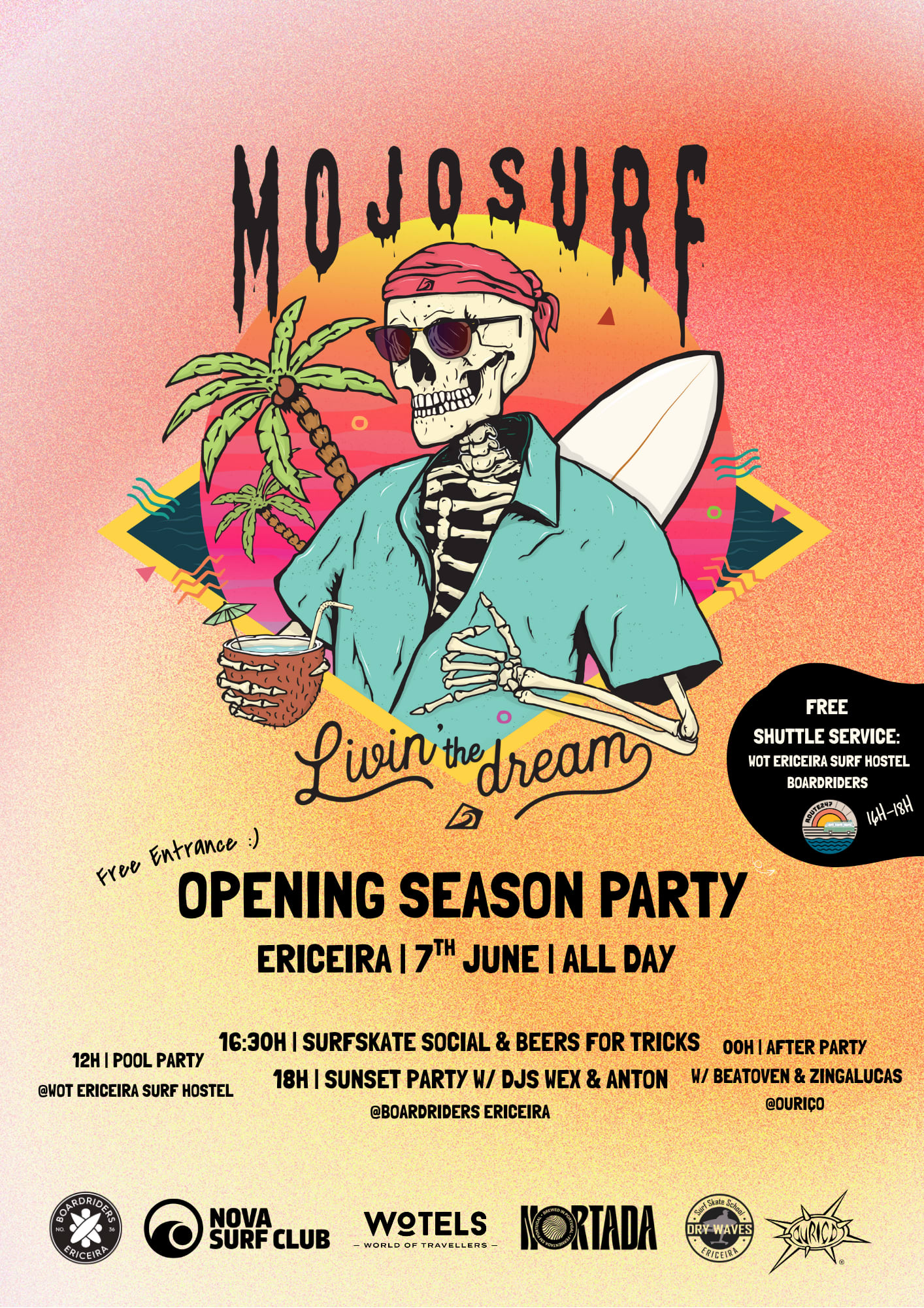 Mojosurf Opening Season Party