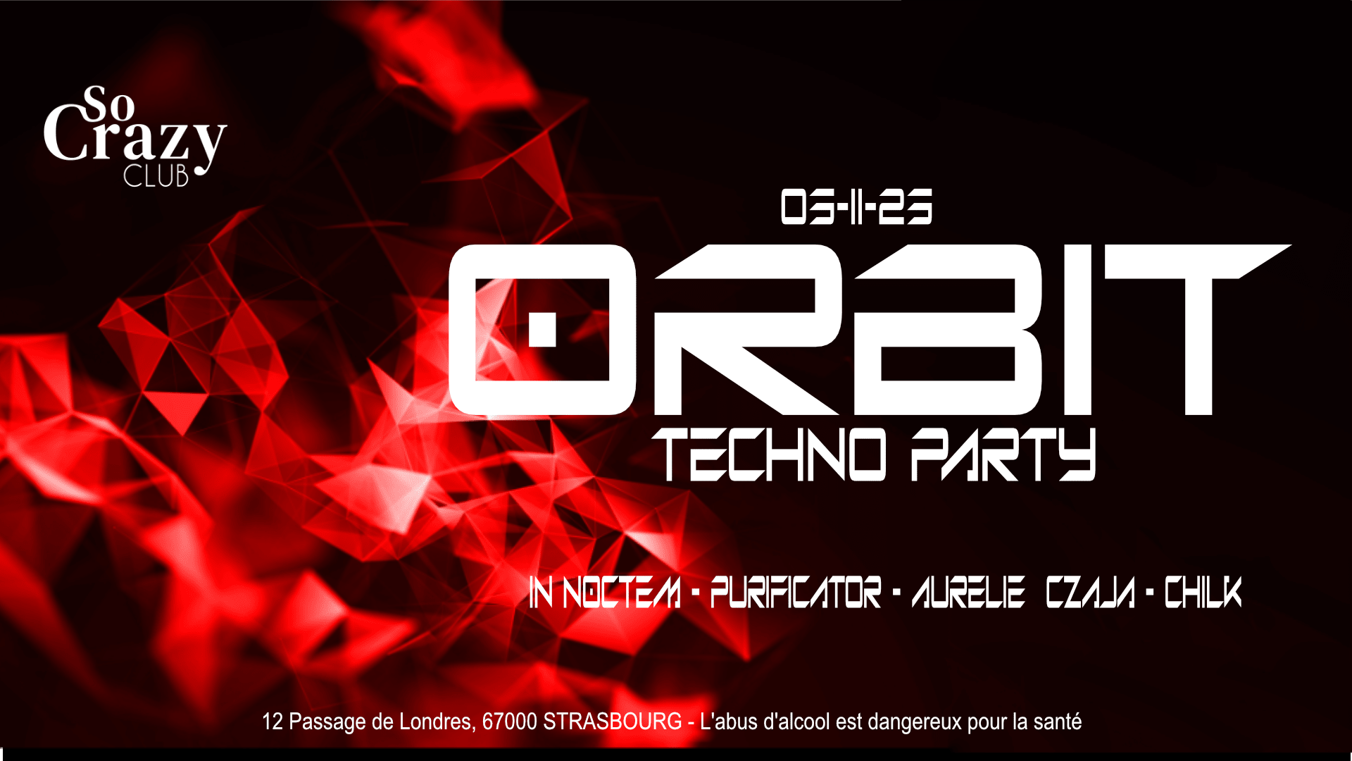 Orbit Techno W./ In Noctem-Purificator-Aurelie Czaja-Chilk