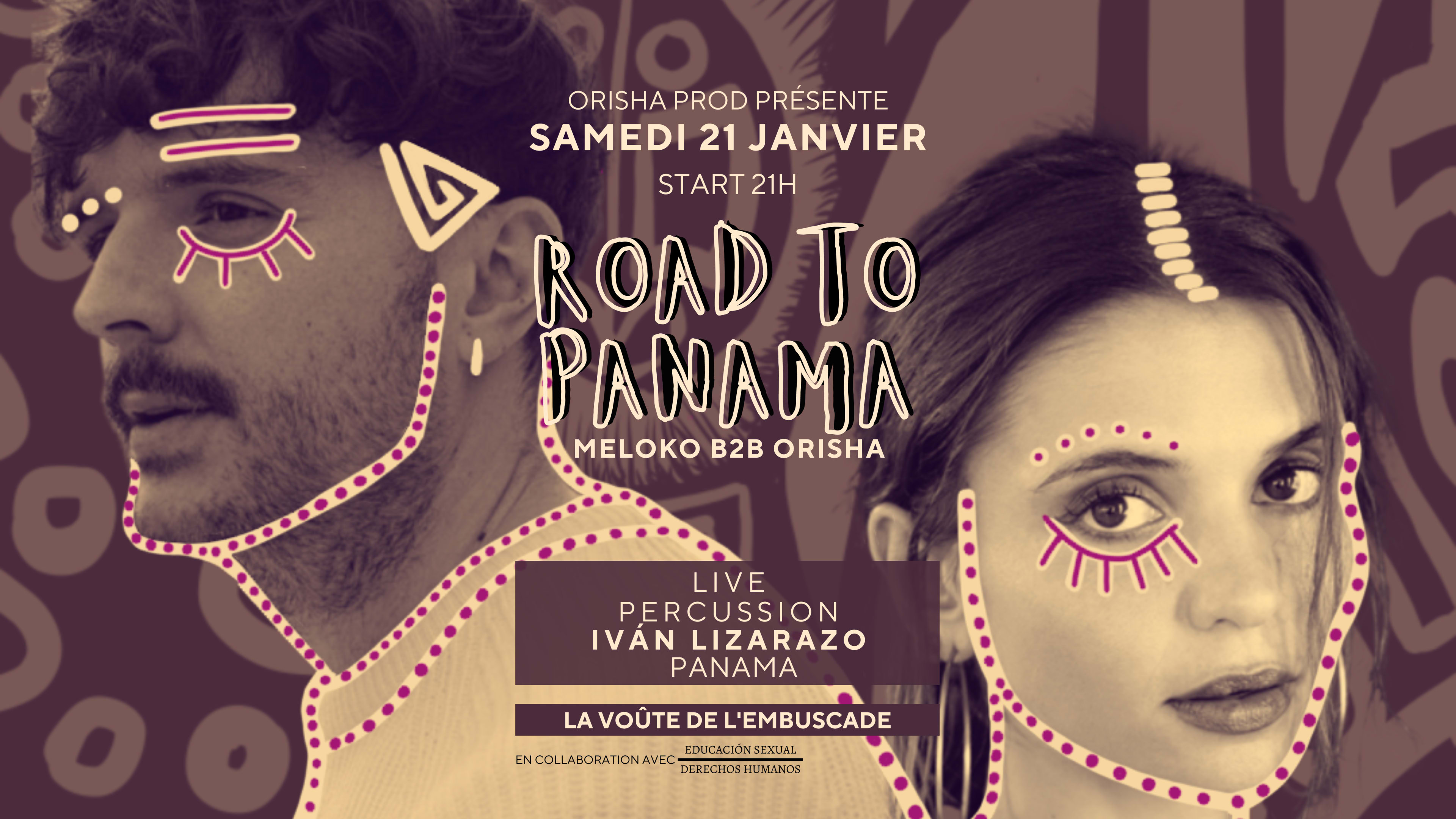 Road To Panama Meloko B2b Orisha - Percussion Ivan Lizarazo