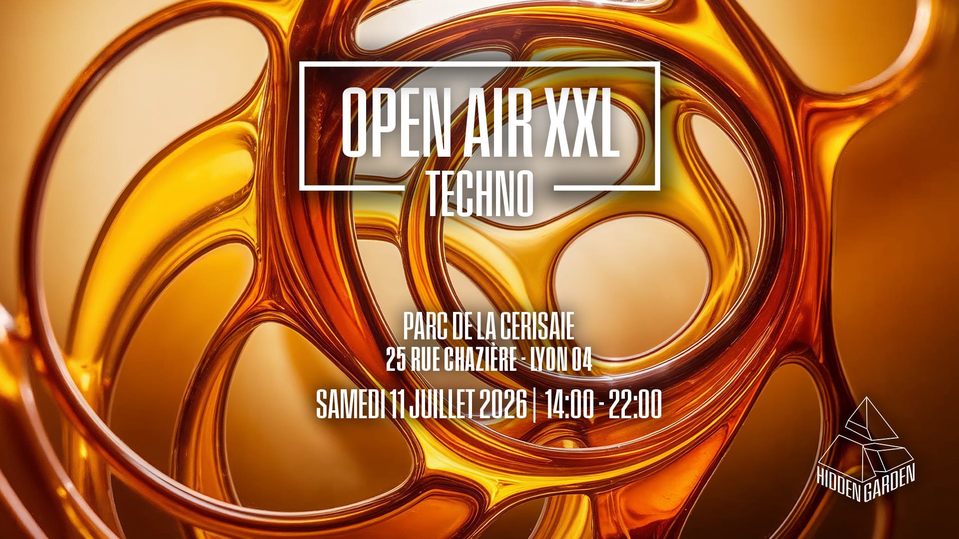Open Air Xxl - Techno - Hidden Garden - Parc De La Cerisaie