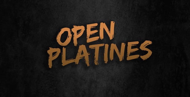 Open Platine - La Poudrière 25/10