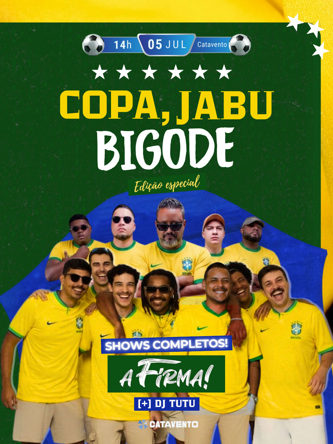 Copa, Jabu E Bigode Com A Firma! - 05.07.2026