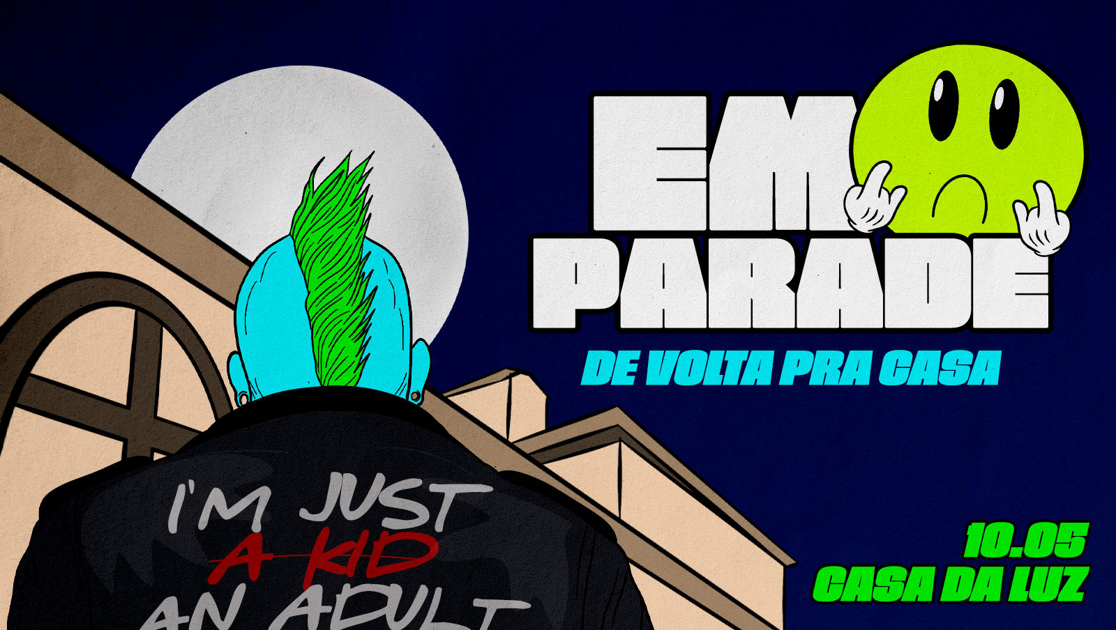 Emo Parade: De Volta Pra Casa - Noite Emo Na Casa Da Luz