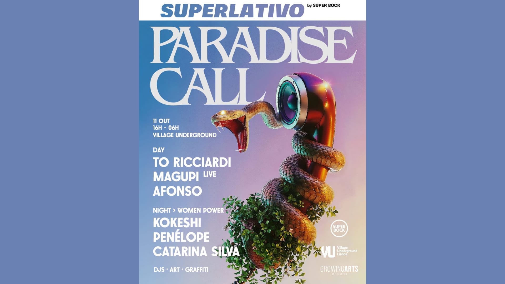 Superlativo By Super Bock Feat Paradise Call