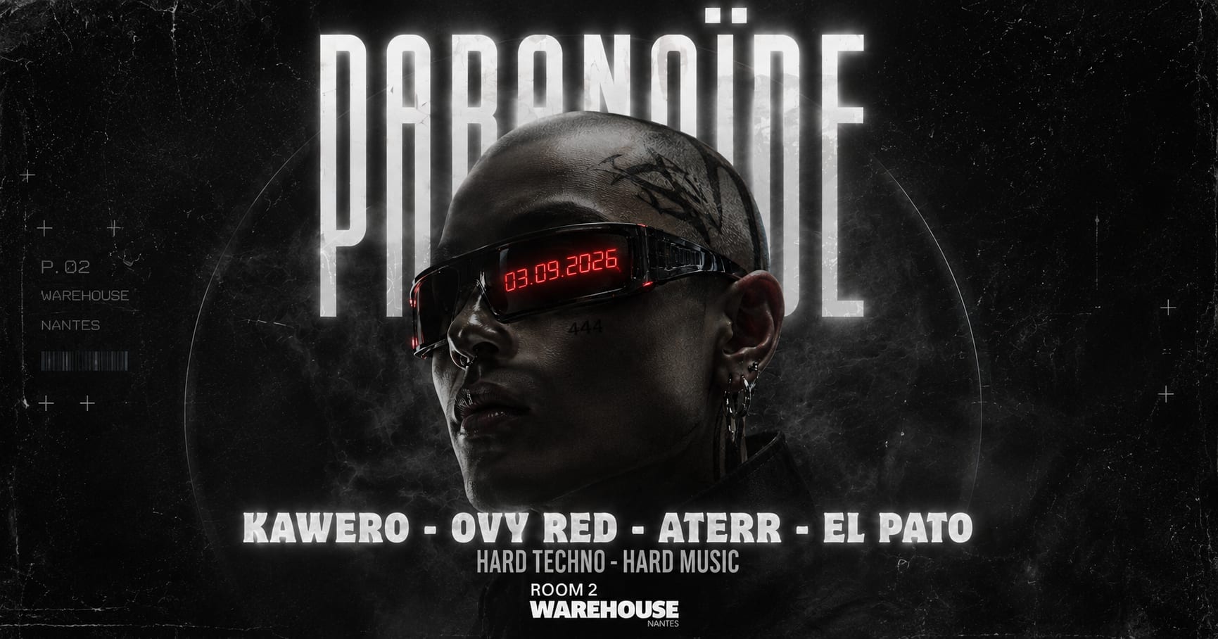 Collectif Paranoïde En Room 2 Du Warehouse !