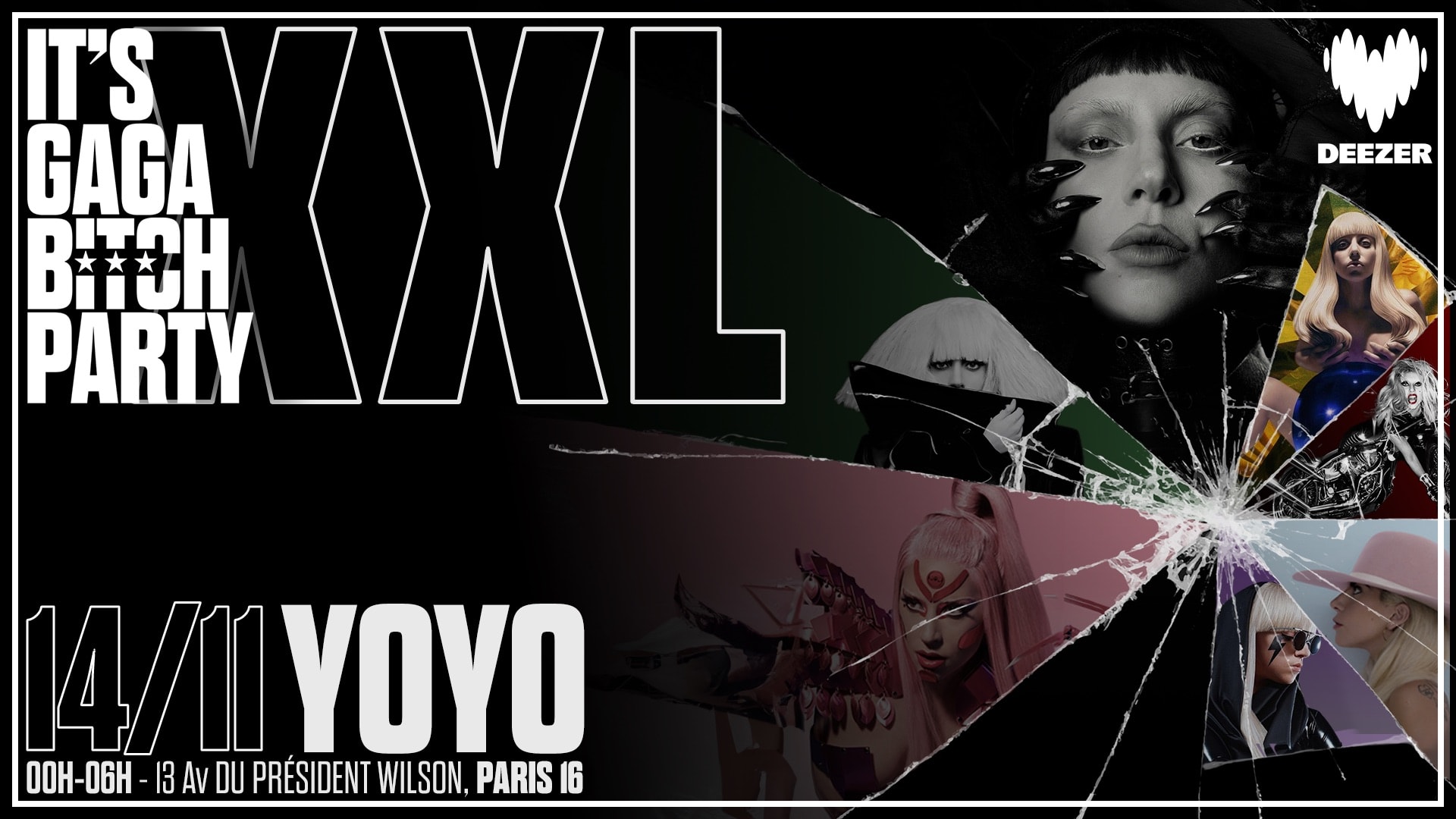 It's Gaga Bitch Party Xxl - All Eras @ Yoyo