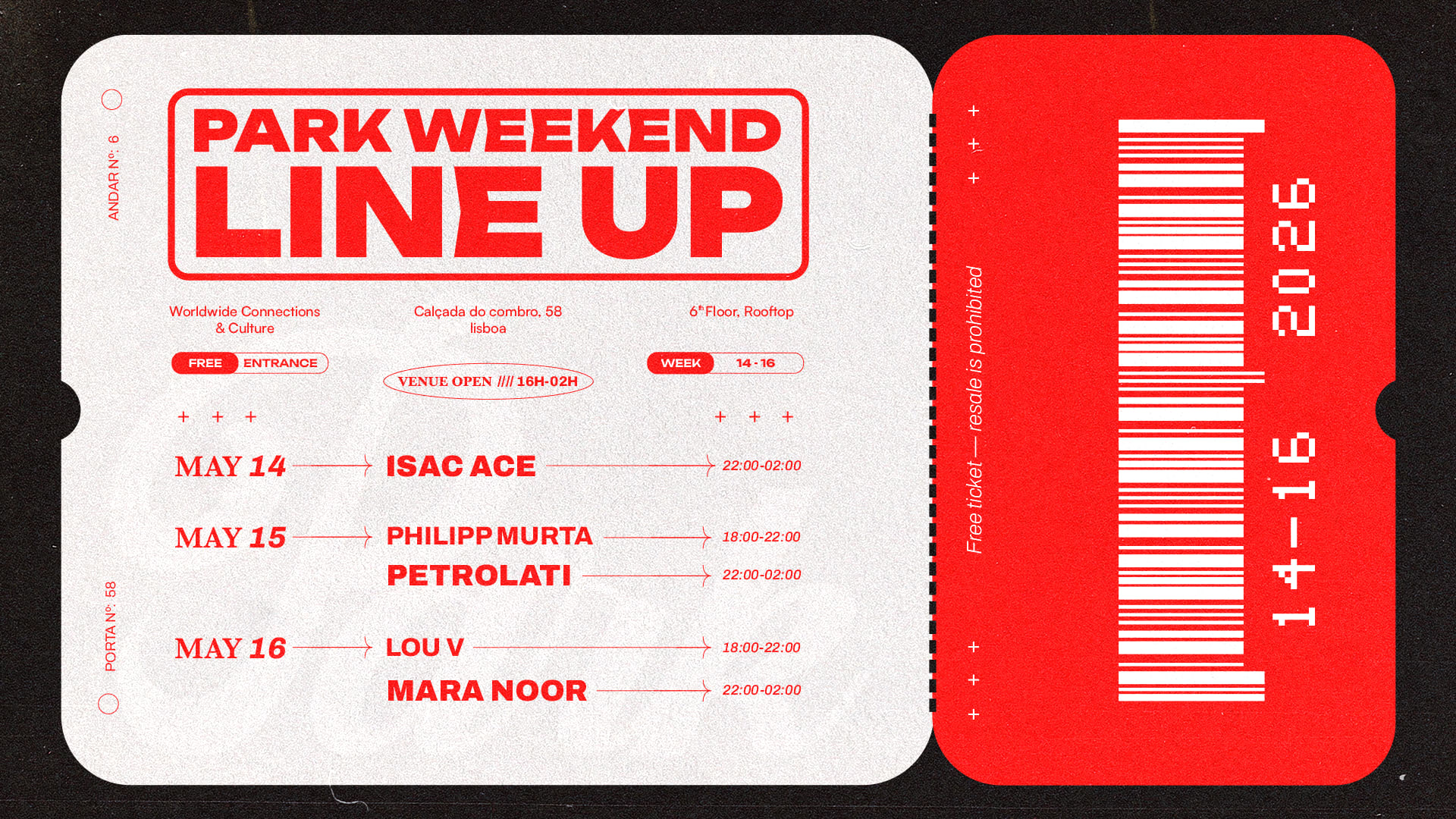 Park Weekend @May 15-16