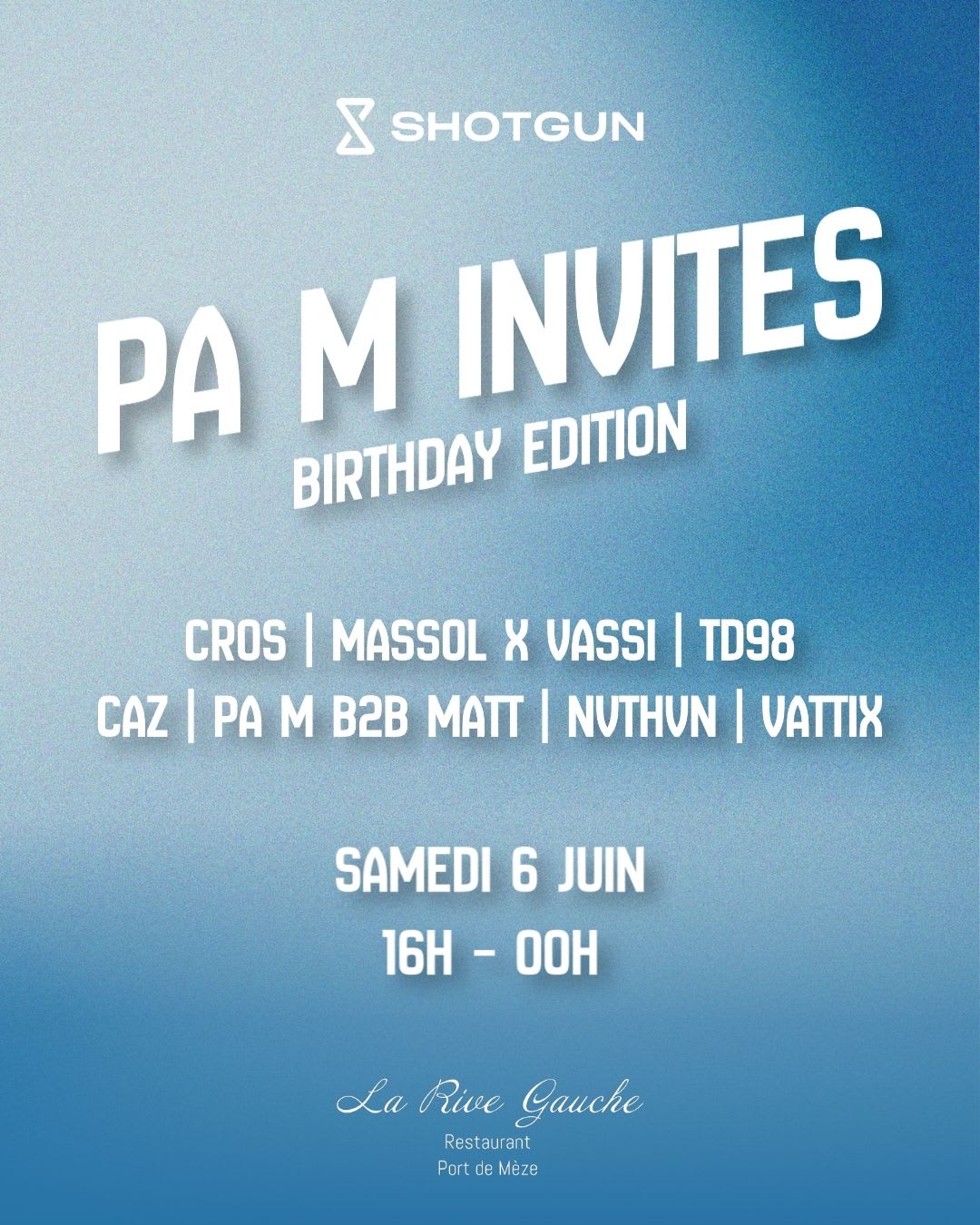 Pa M Invites - Birthday Edition