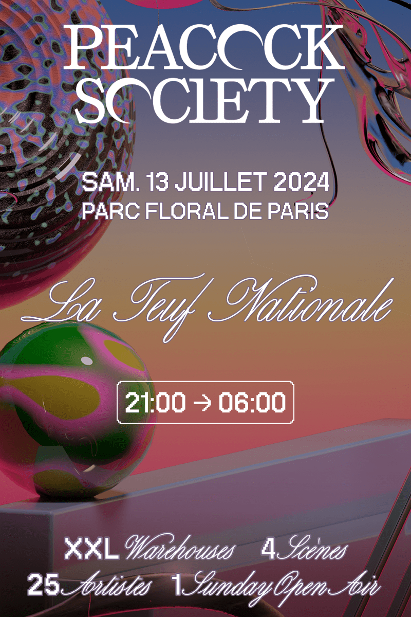 Peacock Society 2024