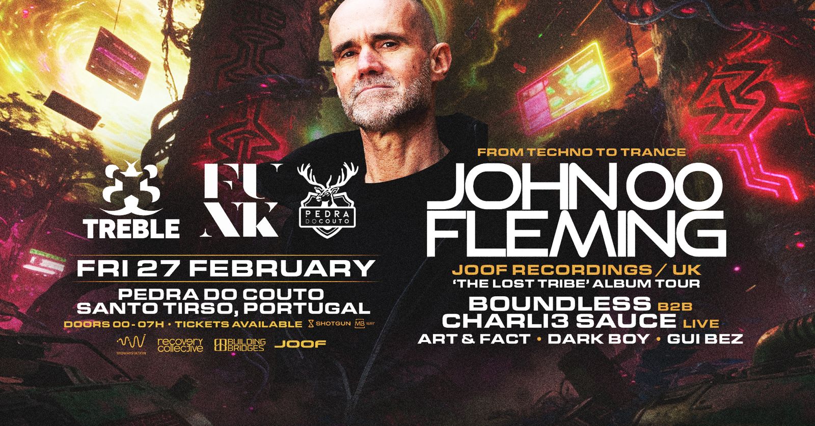 John Oo Fleming (Uk) "The Lost Tribe" World Tour