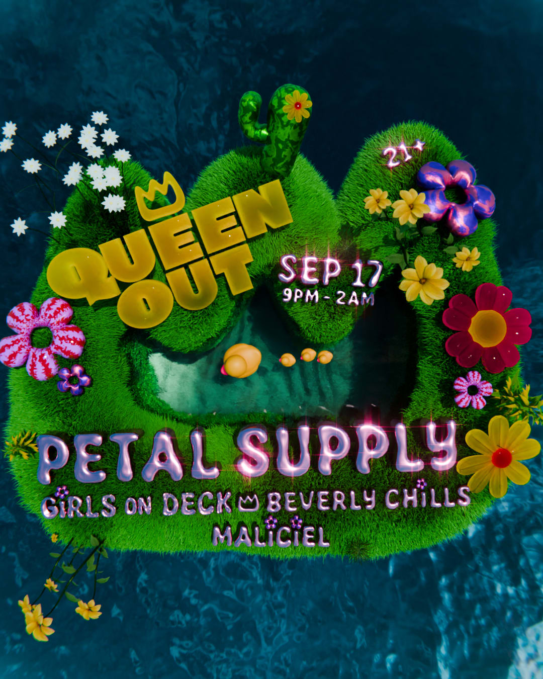 Queen Out At The Café: Petal Supply, Beverly Chills, & More