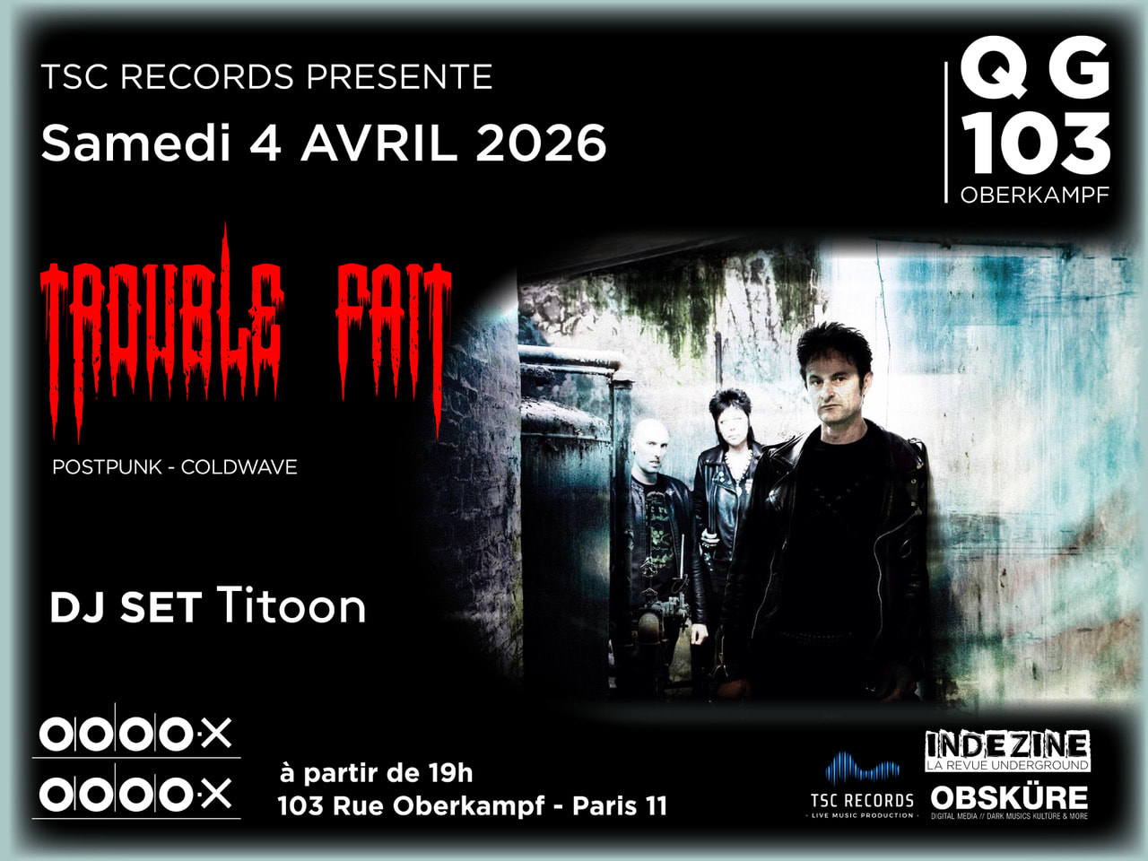 [Concerts] Trouble Fait' + Dj Titoon + Guest