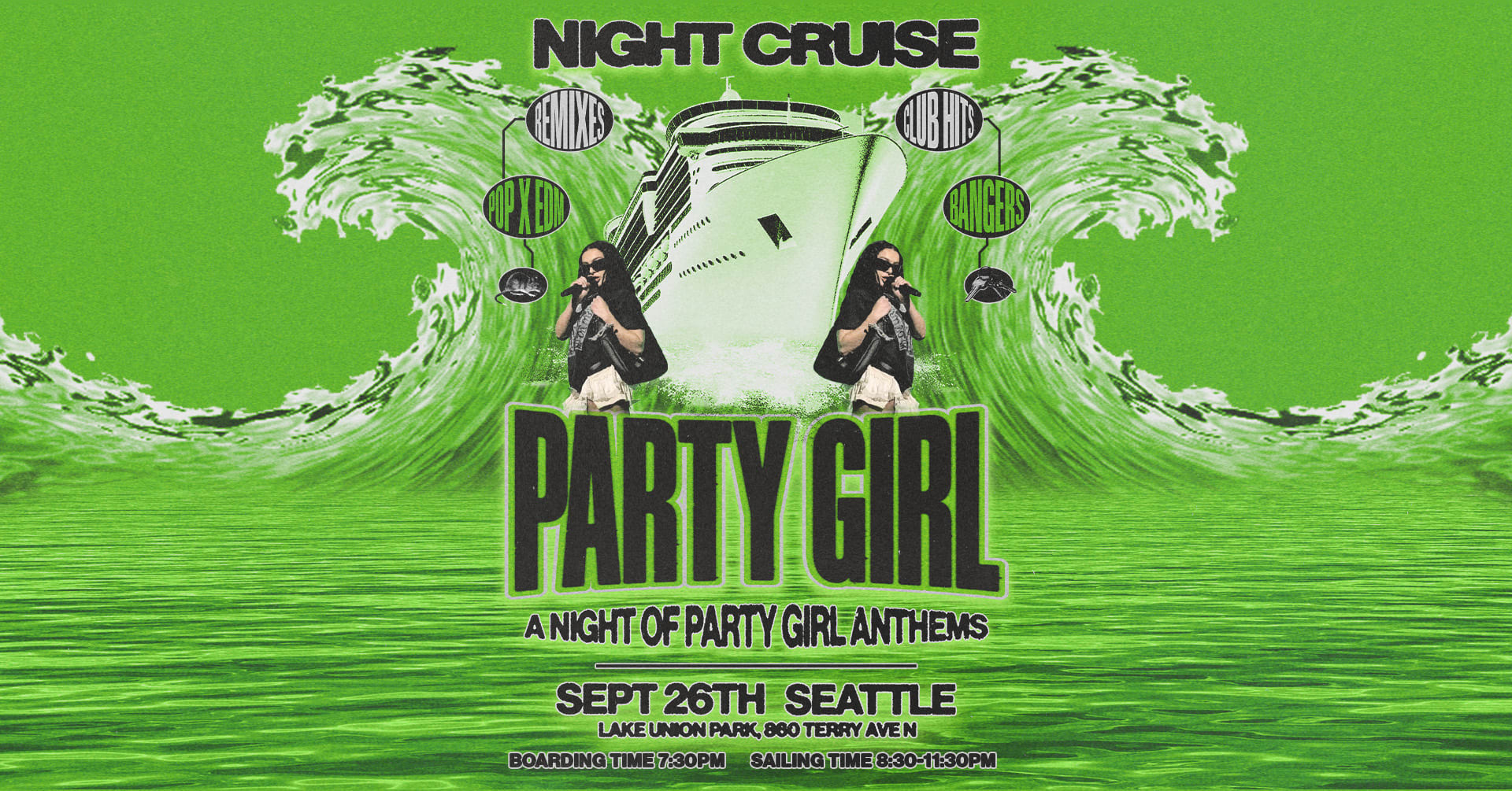 Party Girl Night Cruise - A Night Of Party Girl Anthems