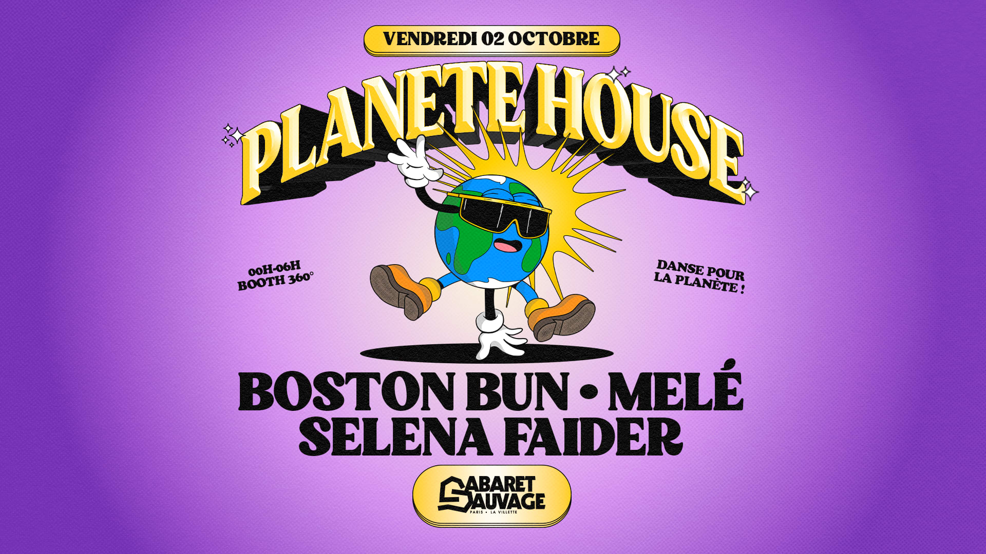 Planète House : Boston Bun, Melé, Selena Faider