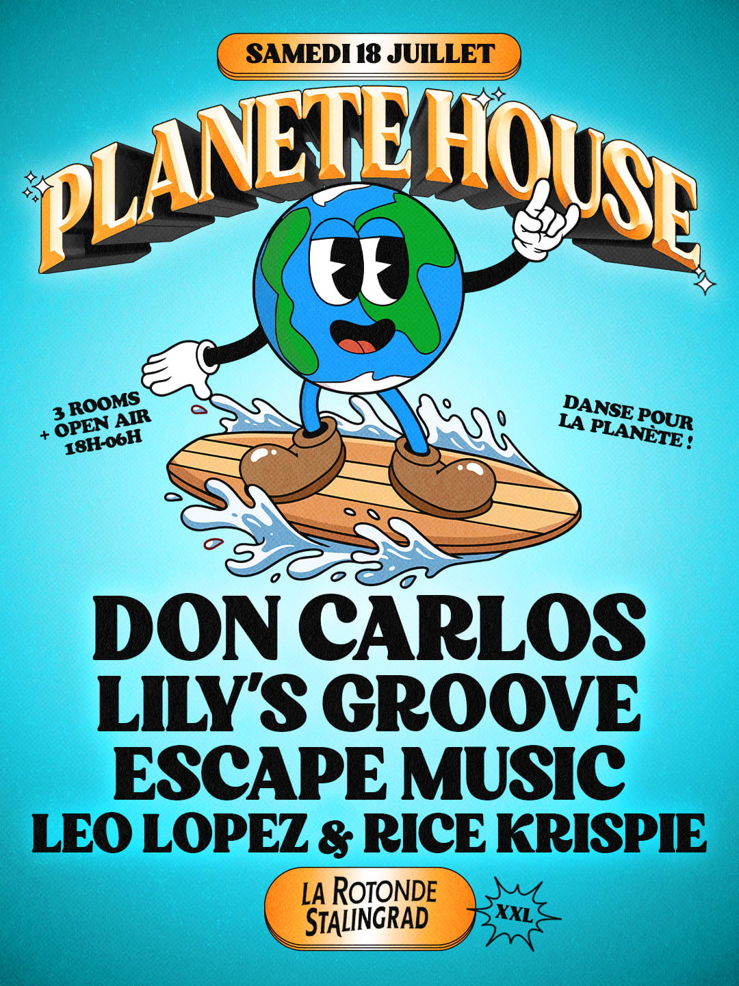 Planète House · Open-Air & Club Xxl