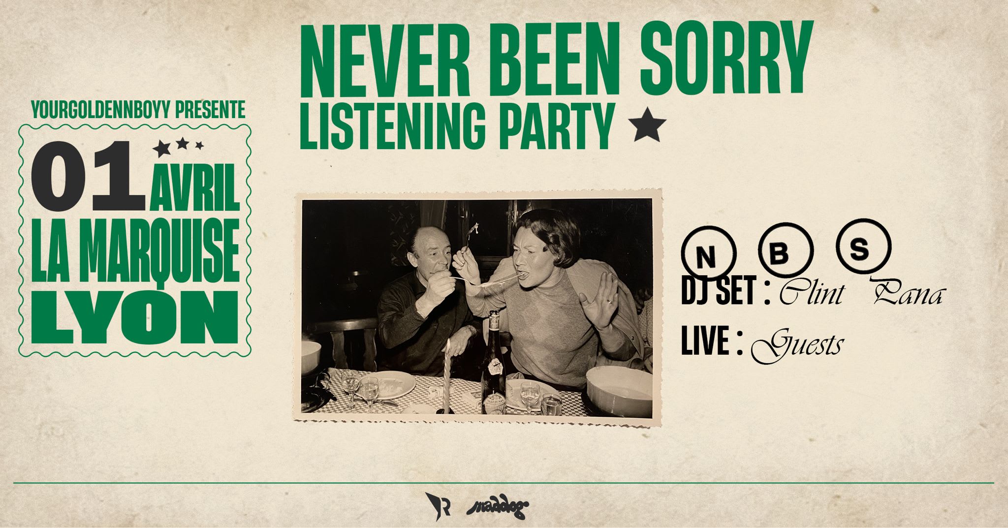 Never Been Sorry - Yourgoldennboyy, Pana, Clint + Guests