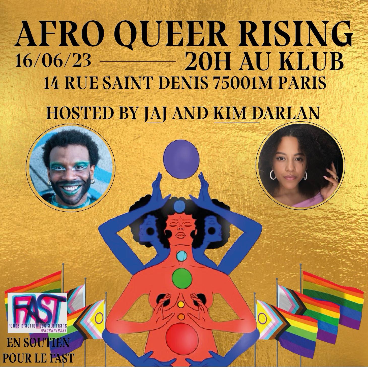 Afroqueerrising Cabaret En Soutien À Acceptess-T