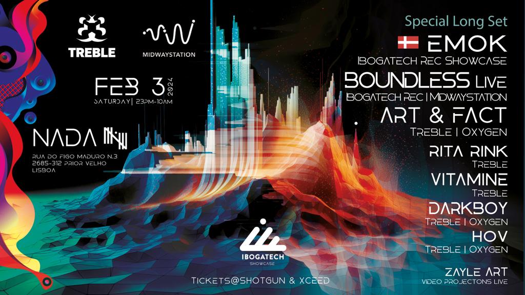 Treble & Midwaystation Presents: Emok (Dk) Boundless Live