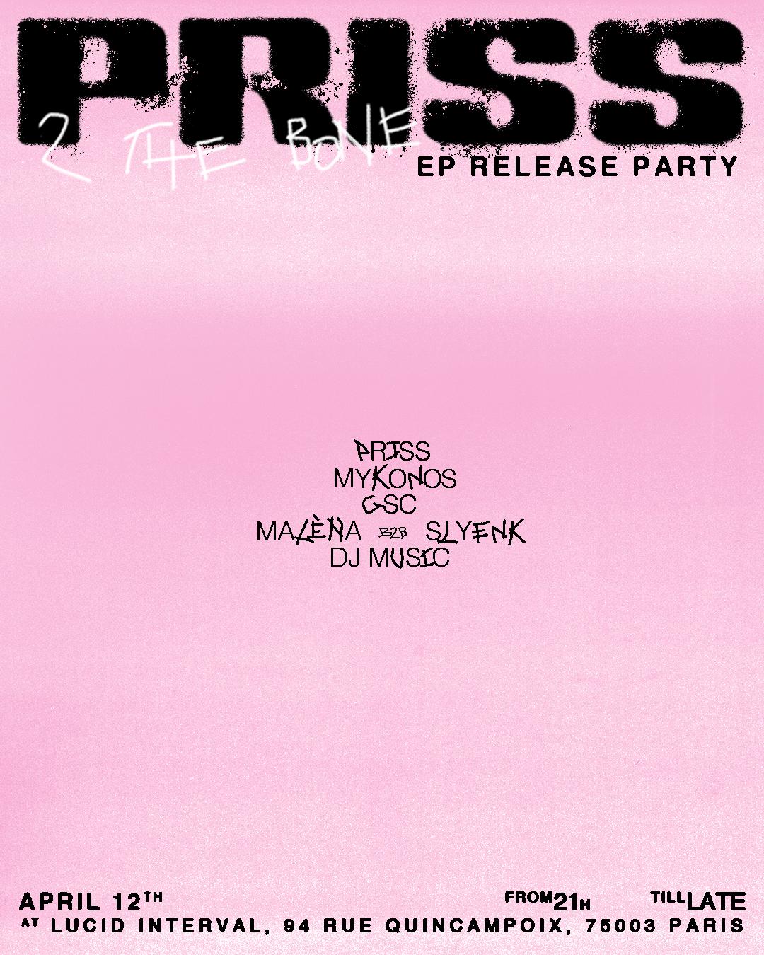 Priss 2thebone Ep Release
