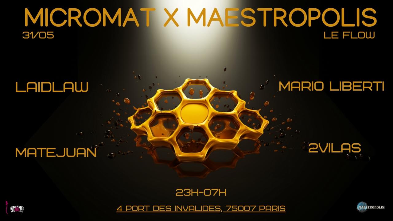 Micromat X Maestroplis Party @ Le Flow