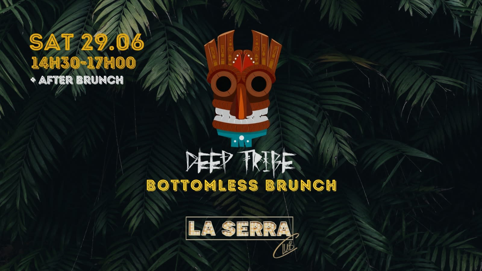 Bottomless Brunch "Pizza Palooza" Feat Deep Tribe