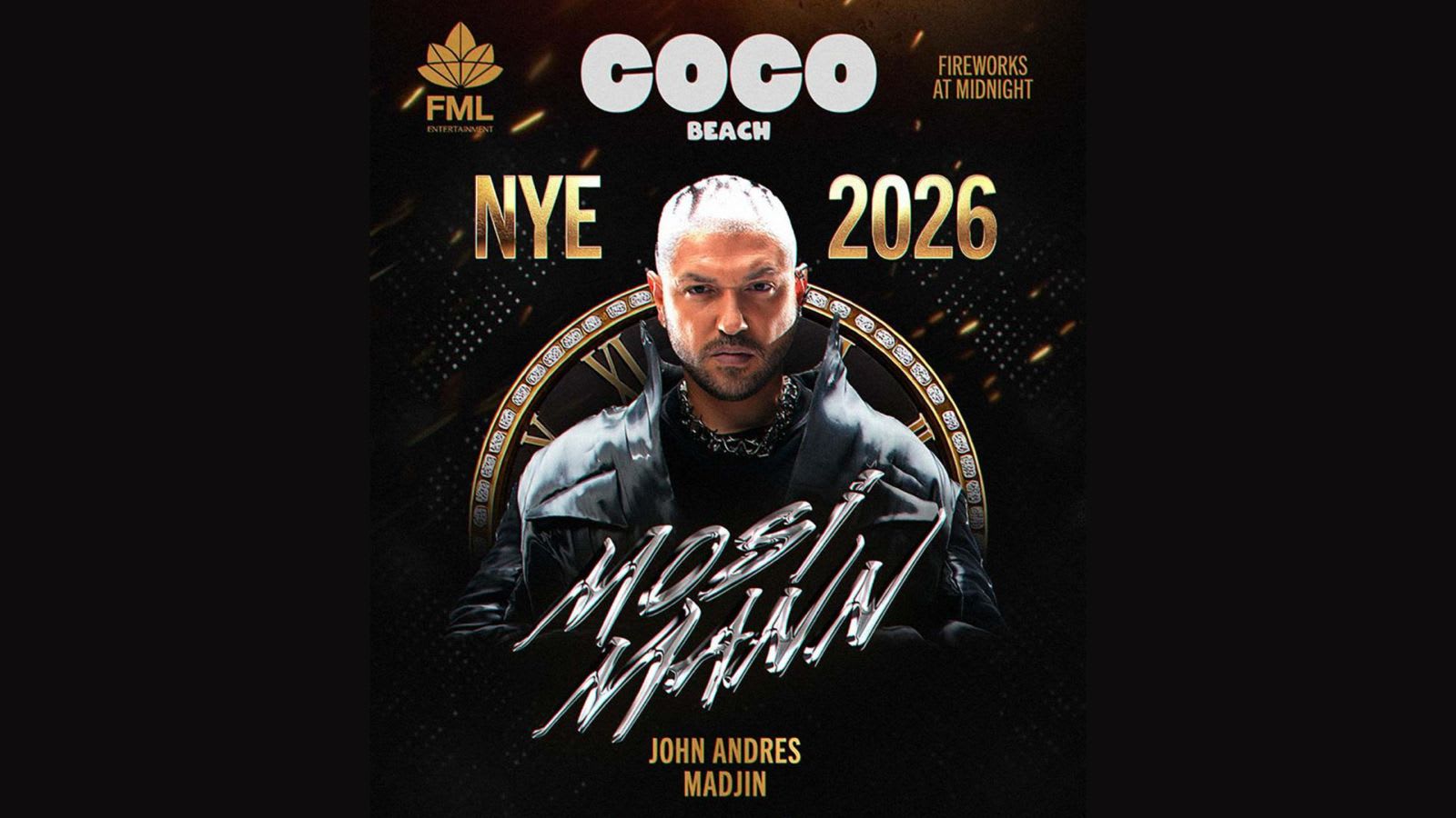 Mosimann Coco Beach New Year Eve 2026