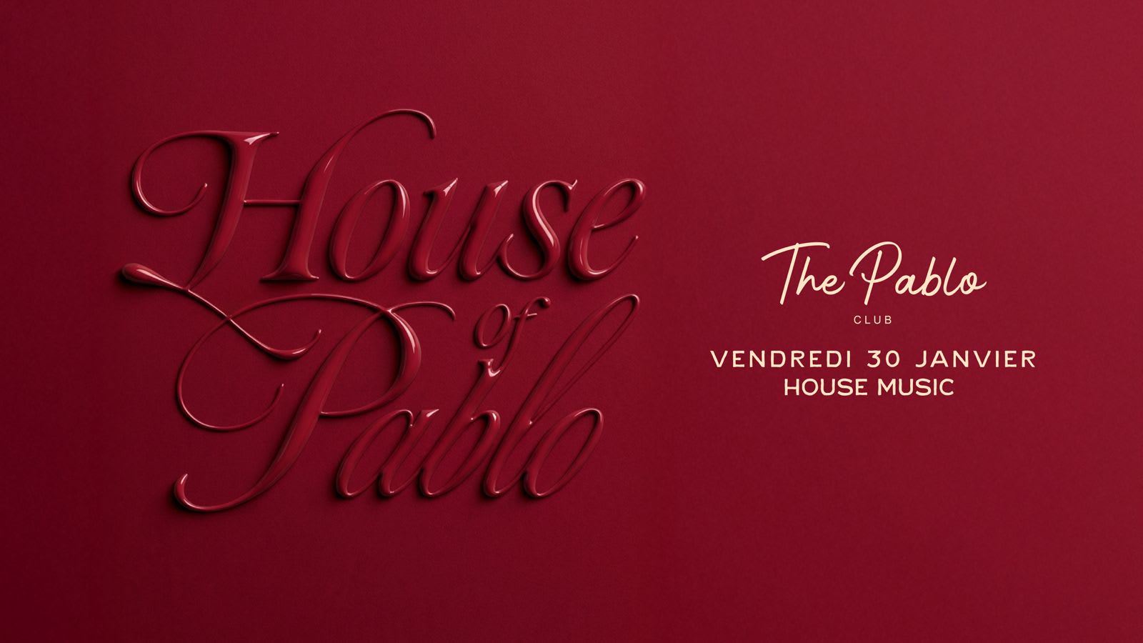 House Of Pablo I The Pablo Club I David Hopperman & Friends