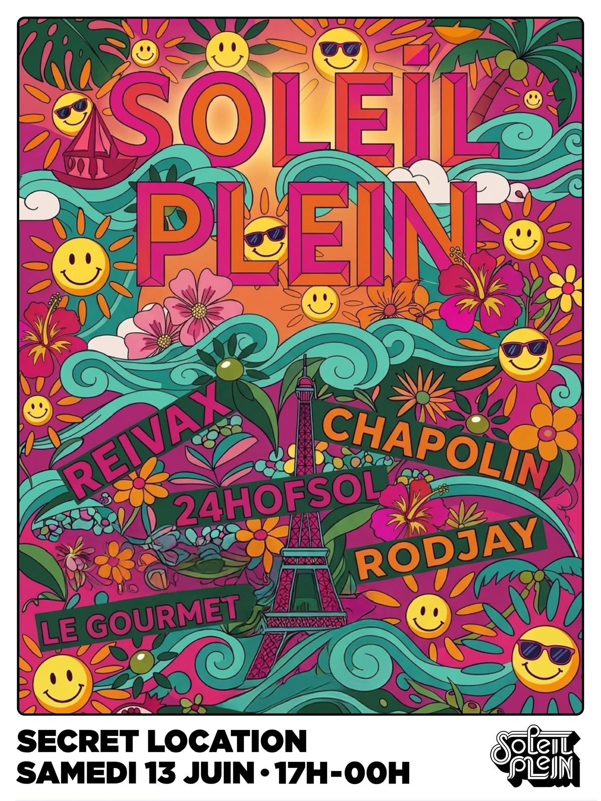 Soleil Plein X Le Gourmet - Open Air (Secret Location)