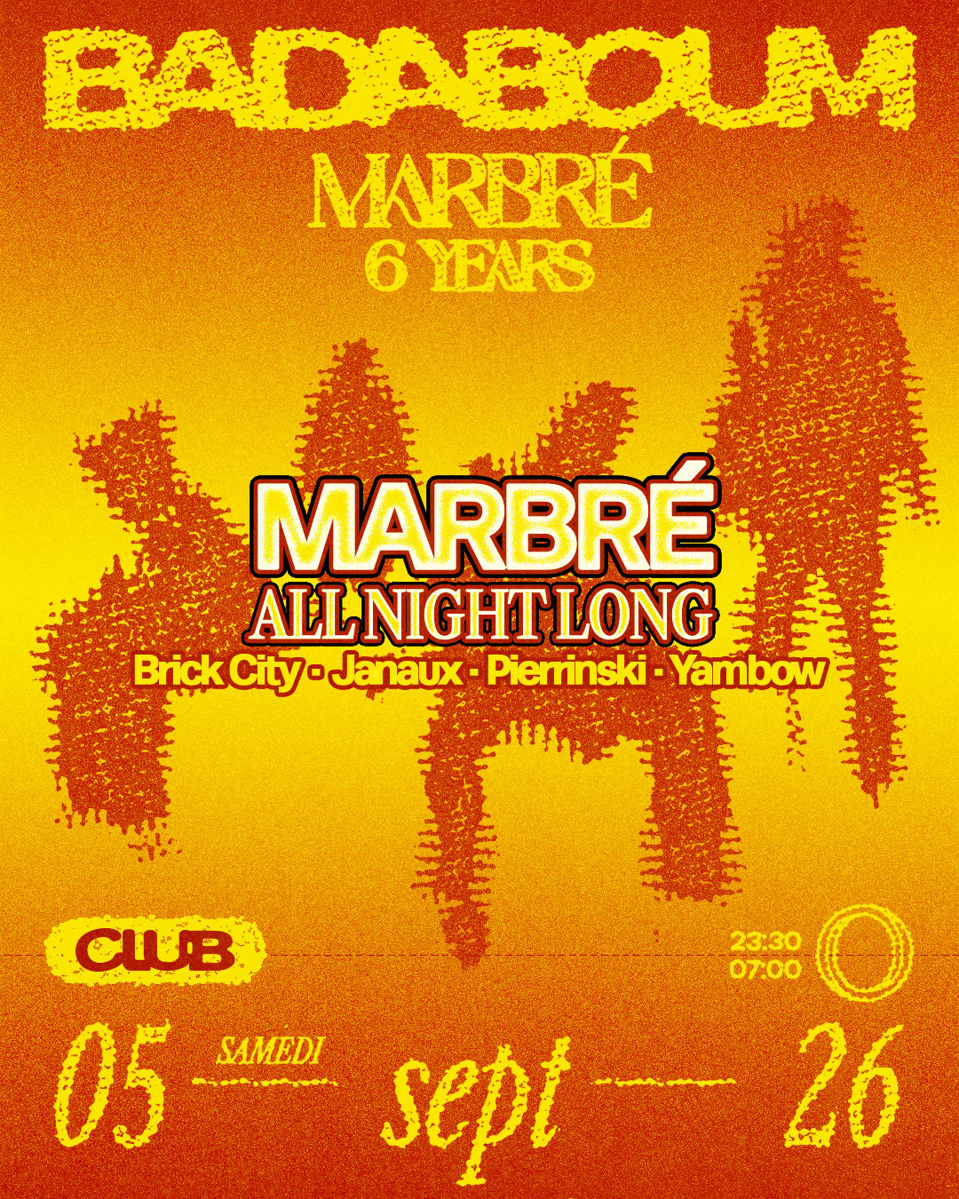 Club — Marbré 6 Years